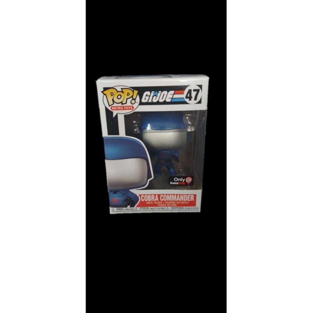 Exclusive Funko POP! Retro Toys G.I. Joe Cobra Commander #47